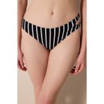 Albany Cut Siyah-Beyaz Bikini Altı - Siyah - Beyaz - 40