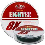 Albastar Eighter 8x İp Misina Green 0.22mm - 150m - 20.60kg