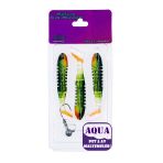 Albastar Natura Rib Minnow Sahte Balığı 5 Gr 9 Cm 3'Lü Paket 1 Jig Head İğne - Levrek Turna At Çek Sahte Silikon Yem 02
