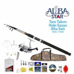 Albastar TTS006 Tam Takım Hobi Sazan Olta Seti