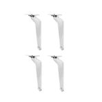 ALBATROS 17 Cm Lama Model Krom Metal Mobilya, Dolap, Koltuk, Tv Ünitesi Ayakları (4 ADET METAL)