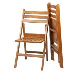 Albatros Katlanır Ahşap Bahçe Balkon Sandalyesi Kolçaksız (2 Adet - Ispania Big Chair)