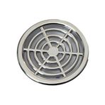 Albatur 141-0610-1800 60mm Krom Plastik Yuvarlak Menfez