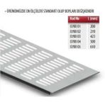 Albatur Koza 120x270 mm Alüminyum Menfez