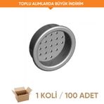 Albatur Q34 Plastik Menfez Havalandırma mm Gri