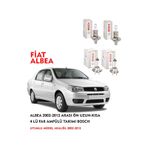 ALBEA 2004 MODEL ÖN UZUN-KISA 4 LÜ FAR AMPÜLÜ TAKIMI BOSCH