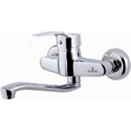 Albera Mutfak Evye+Banyo Lavabo Bataryası Seral Mix 40'lık Kartuşlu - Krom