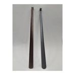 Albergio 60 Cm Dayanıklı Uzun Metal Ayakkabı Çekeceği - Eğilmeden Ayakkabınızı Giyin - Kerata Kahverengi