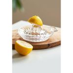 Albergio Cam Portakal Limon Sıkacağı Şeffaf