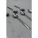 Albergio Paslanmaz Çelik Çubuk Çay Kaşığı 6 Adet 11 cm Modern Tasarım