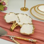 Albero Gold Sunum Tabak 31*22*4 cm