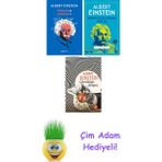 Albert Einstein 3 Kitap Seti + Çim Adam Hediye - Hayır
