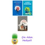 Albert Einstein 3 Kitap Seti + Çim Adam Hediye