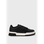 Albert Erkek Deri Sneaker Ayakkabı Siyah