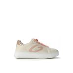 Alberto Guardiani Kadın Deri Sneaker, Bej - Pembe, 40, G03G100028