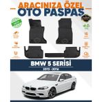 Alberto Rossi Alberto Rossı Bmw 5 Serisi F10 2WD 2013+2016 3D Havuzlu Paspas - Siyah