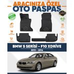 Alberto Rossi Alberto Rossı Bmw 5 Serisi F10 Xdrıve 2013+2016 3D Havuzlu Paspas - Siyah