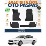 Alberto Rossi Alberto Rossı Bmw F10 2009-2013 3D Havuzlu Paspas - Siyah