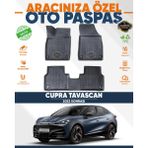 Alberto Rossi Alberto Rossı Cupra Tavascan 2023+ 3D Havuzlu Paspas - Siyah