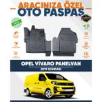 Alberto Rossi Alberto Rossı Opel Vivaro Panelvan 2019+ 3D Havuzlu Paspas - Siyah