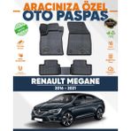 Alberto Rossi Alberto Rossı Renault Megane 4 2016+2021 3D Havuzlu Paspas - Siyah