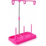 Albertos Metal Gövdeli Ev Tipi Aile Dikiş Makinesi Iplik Çardağı Pembe Renkli Masura Düzenleyici
