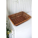 ALBETTO Hasır Rattan Ekmeklik Ekmek Sepeti Dikdörtgen 26*19cm