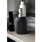 ALBETTO Stoneware Sıvı Sabunluk Siyah 300ml G3137