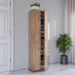 Albi Ayakkabılık - Çok Amaçlı Dolap - Kiler Dolabı - Banyo Dolabı - 60 cm - Atlantik Çam