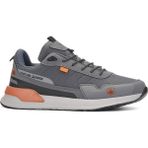 Albishoes Erkek Büyük Numara Battal Mevsimlik Yumuşak Rahat Taban Erkek Sneaker Spor Ayakkabı(45-47) - Füme