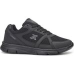 Albishoes Erkek Büyük Numara Battal Yazlık Hafif Rahat Taban Erkek Sneaker Spor Ayakkabı (45-48) - Siyah