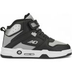 Albishoes Unisex Kız Erkek Çocuk Boğazlı Basket Cırtlı 4 Mevsim Kışlık Çocuk Anatomik Spor Ayakkabı - Buz - Siyah