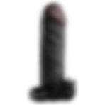 Albonishop Testis Destekli 16 cm X-Tensions Titreşimli 5 cm Uzatmalı Penis Kılıfı