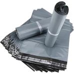 Alc 30x38+4 Kargo Poşeti Cepli Eko Gri 100'lü Paket - BOYUT - 30*38+4