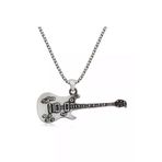 Alçakakan T3851 ?925 Ayar Gümüş Elektro Gitar Erkek Gümüş Kolye