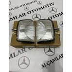 Alcamlar Mercedes 190 W201 Sinyal Lamba Takımı Sağ-Sol Depo Beyaz
