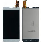 Alcatel OneTouch Idol X 6040D Dokunmatik Ekran Beyaz Display Module LCD Touch Screen Glass White