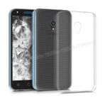 Alcatel U5 İnce Silikon Şeffaf Kılıf