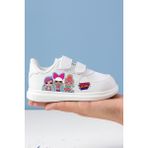 ALCdesing Dansçı Bebekler Baskılı Kız Çocuk Spor Ayakkabı ve Sneakers - YAL-Beyaz