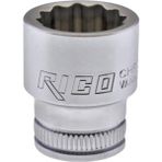 Alcera RICO 1/2 On İki Köşe Yıldız Lokma 10 mm