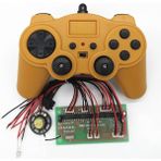 Alchemy 2.4g 8ch Uzaktan Kumanda Alıcı Kartı Dıy Oyuncak Robot Tekne Tank Arabası 4-6V Aksesuarları-Turuncu (Yurt Dışından)