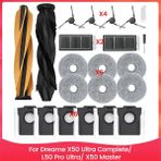 Alchemy Craft Dreame X50 Ultra Complete/ L50 Pro Ultra/ X50 Master Robot Süpürge Aksesuarları, Yedek Parça Seti (Yurt Dışından)