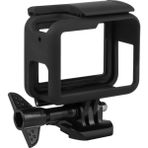 Alchemy Craft Gopro Hero Için Çerçeve (2018) / 6 / 5 Muhafaza Sınırı Koruyucu Kabuk Kılıfı Go Pro Hero6 Hero5 Için Aksesuarlar Hızlı Çekme Hareketli Soket ve Vida ile Siyah (Siyah) (Yurt Dışından)