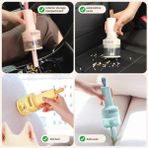 Alchemy Ev ve Araba Kullanımı Için Masaüstü Elektrikli Süpürge, Güçlü Emiş, USB Şarj, Mini Klavye Sarı (Yurt Dışından) - Yedek Parça