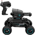 Alchemy Rc Drift Tank Oyuncak Çok Işlevli Zırhlı Araç Uzaktan Kumandalı Su Bombası Araba Çok Oyunculu Rekabetçi Hediye-Mavi (Yurt Dışından)