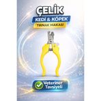 ALÇİN Çelik Kedi Köpek Tırnak Makası 12 Cm İdeal Ölçü