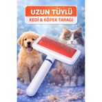 ALÇİN Kedi Köpek Tüy Tarama Kaşıma Fırçası Tarağı Telli Fırça Ped Pire Fırçası Evcil Hayvan