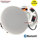 Alçıpan Tavan Hoparlör Bluetooth Özellikli 220 Volt İle Çalışır