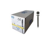 Alçıpan Vidası, Sık Dişli Sivri Uçlu Borazan, 3.5x25 mm, Std, 1P=1000 adet
