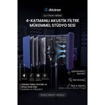 ALCTRON VB660 Mikrofon Ses Yalıtım İzolasyon Akustik Paneli Pop Filter